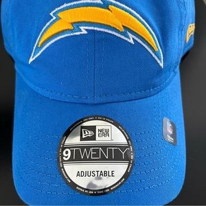 LA Chargers New Era adjustable blue Baseball Hat with original stickers